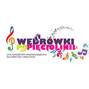 Grafika cyklu koncertów Wędrówek po pięciolinii